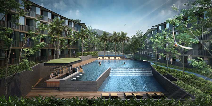 New 2-Bed Freehold Resort Condos, Bo Phut
